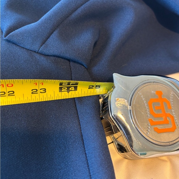 Men’s Vintage 1970 Knack Blazer Jacket Navy Blue Size 50L - Picture 12 of 13